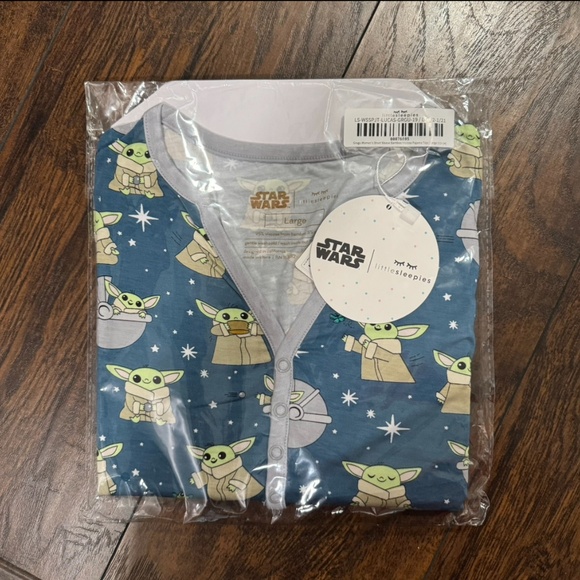 Little Sleepies Other - Little Sleepies Grogu Women’s Short Sleeved Pajama Top